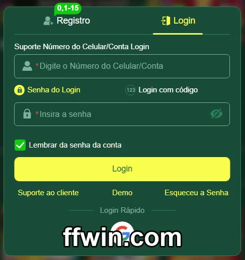 Membro VIP desfrutando de serviços exclusivos na ffwin.com